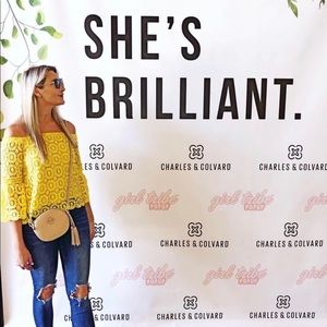 Lulus Eyelet Off The Shoulder Top